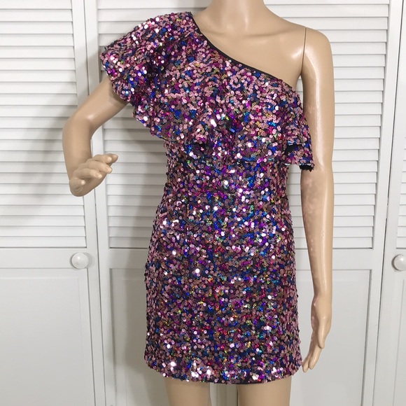 Revolve Majorelle Ariana Sequins Party Mini Dress Small - Picture 8 of 16
